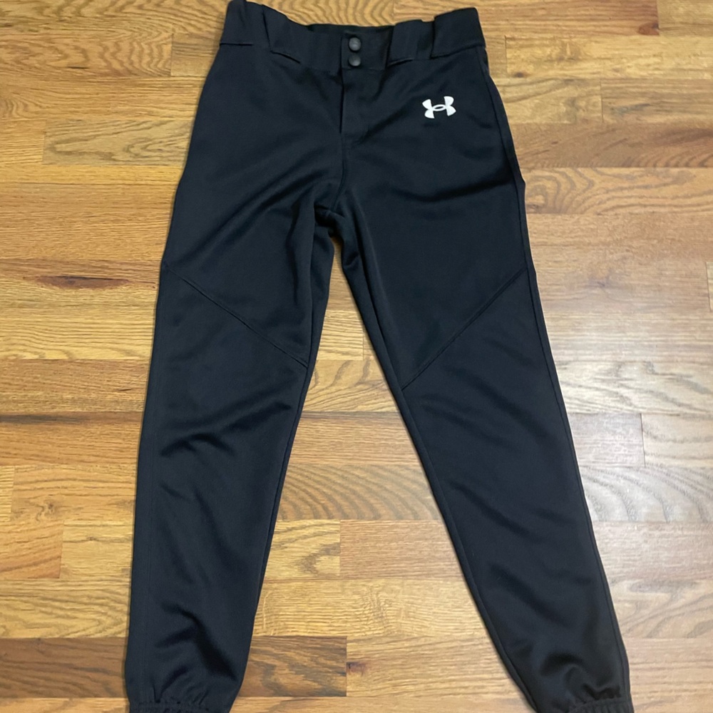Under Armour Kids Black Baseball pants